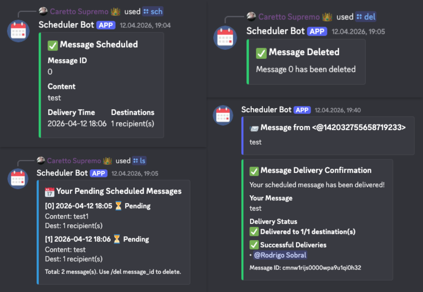 scheduler-bot